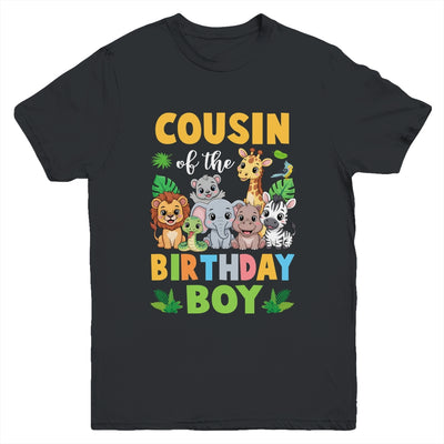 Cousin Of The Birthday Boy Kids Safari Jungle Animal Youth Shirt | siriusteestore