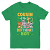 Cousin Of The Birthday Boy Kids Safari Jungle Animal Youth Shirt | siriusteestore