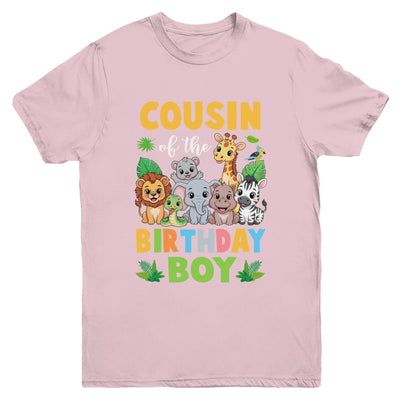 Cousin Of The Birthday Boy Kids Safari Jungle Animal Youth Shirt | siriusteestore