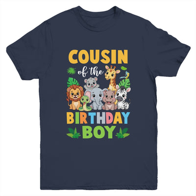 Cousin Of The Birthday Boy Kids Safari Jungle Animal Youth Shirt | siriusteestore