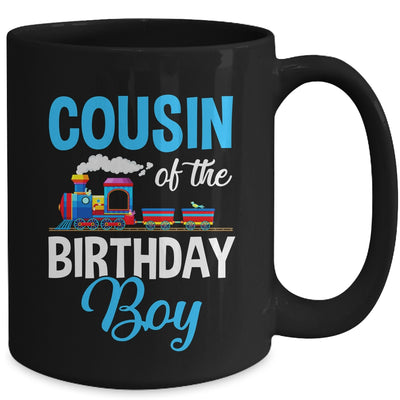 Cousin Of The Birthday Boy Railroad Train Theme Lover Mug | siriusteestore