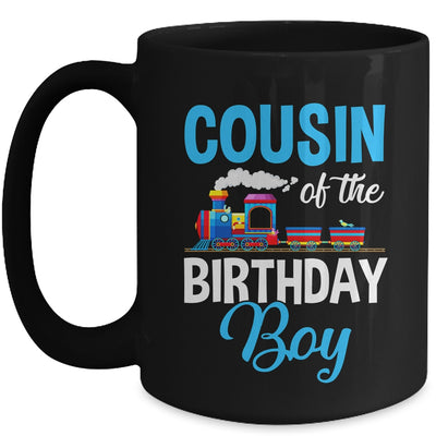 Cousin Of The Birthday Boy Railroad Train Theme Lover Mug | siriusteestore