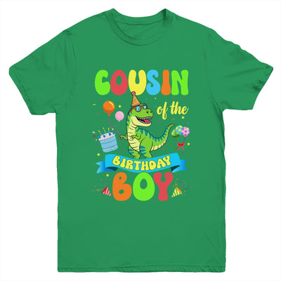 Cousin Of The Birthday Boy TRex Dinosaur Birthday Family Youth Shirt | siriusteestore