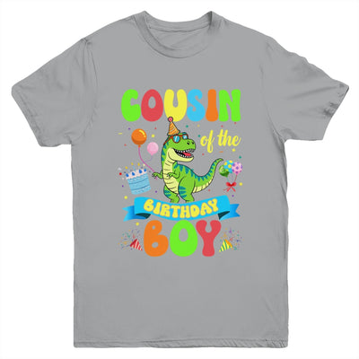 Cousin Of The Birthday Boy TRex Dinosaur Birthday Family Youth Shirt | siriusteestore
