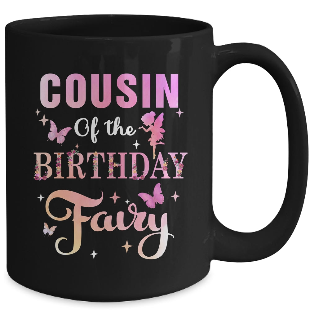 Cousin Of The Birthday Fairy Princess Girl Party Decoration Mug | siriusteestore