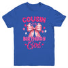 Cousin Of The Birthday Girl Coquette Bow Matching Family Youth Shirt | siriusteestore