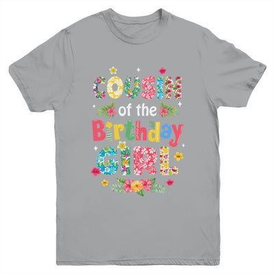 Cousin Of The Birthday Girl Hawaii Family Party Decor Youth Shirt | siriusteestore