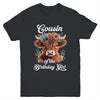 Cousin Of The Birthday Girl Highland Cow Farm Family Youth Shirt | siriusteestore