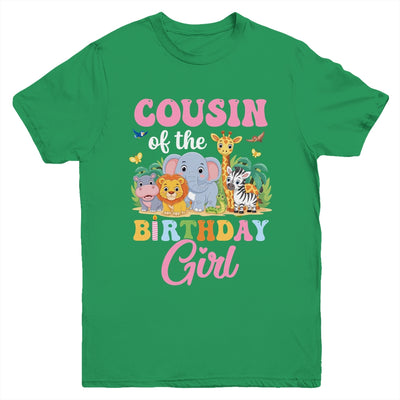 Cousin Of The Birthday Girl Kids Safari Jungle Animal Youth Shirt | siriusteestore