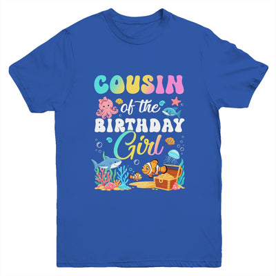 Cousin Of The Birthday Girl Sea Fish Ocean Aquarium Youth Shirt | siriusteestore