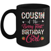 Cousin Of The Birthday Girl Strawberry Berry First Birthday Mug | siriusteestore