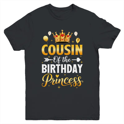 Cousin Of The Birthday Princess Birthday Girl Family Kid Youth Shirt | siriusteestore