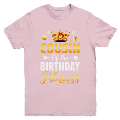 Cousin Of The Birthday Princess Birthday Girl Family Kid Youth Shirt | siriusteestore