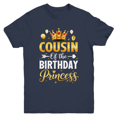 Cousin Of The Birthday Princess Birthday Girl Family Kid Youth Shirt | siriusteestore