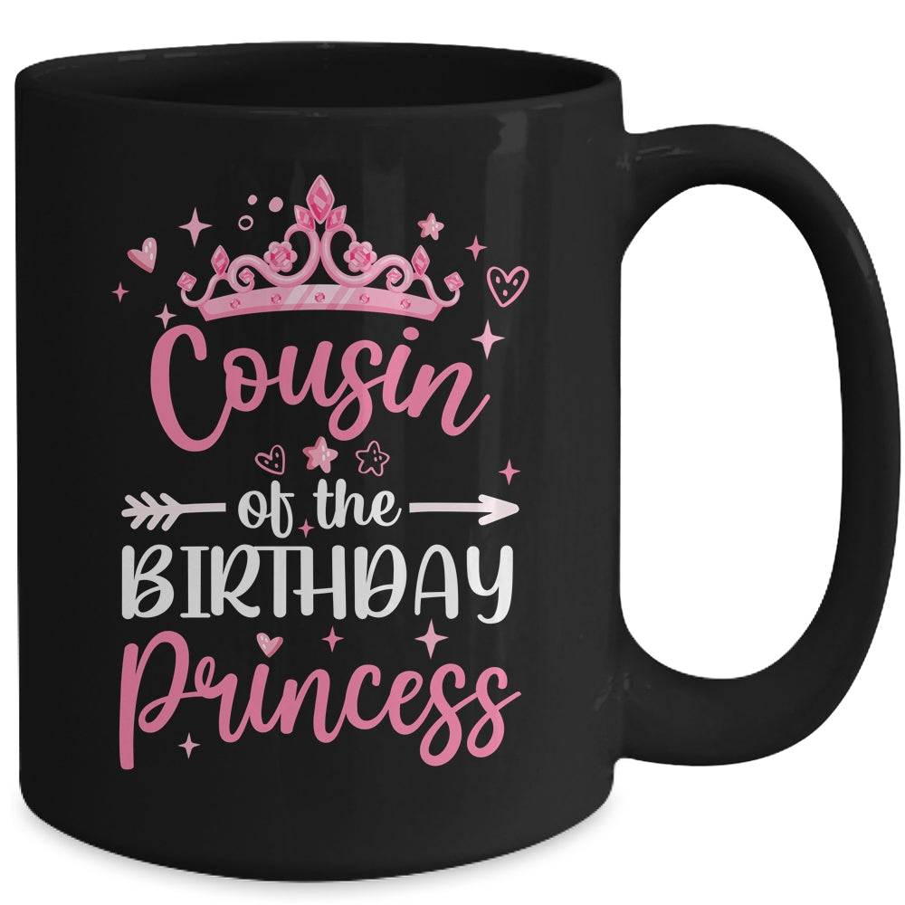 Cousin Of The Birthday Princess Birthday Girl Kid Family Mug | siriusteestore