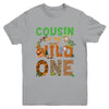 Cousin Of The Birthday Wild One Safari Birthday Boy Family Youth Shirt | siriusteestore