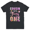 Cousin Of The Fairy One 1st Birthday Girl Party Decoration Youth Shirt | siriusteestore