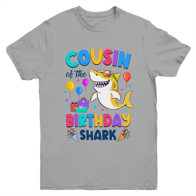 Cousin Of The Shark Birthday Family Matching Party Kids Youth Shirt | siriusteestore
