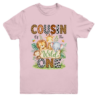 Cousin Of The Wild One First Birthday Boy Jungle Safari Youth Shirt | siriusteestore