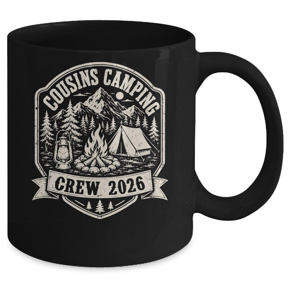 Cousins Camping Crew 2026 Summer Camp Men Women Boys Girls Mug | siriusteestore