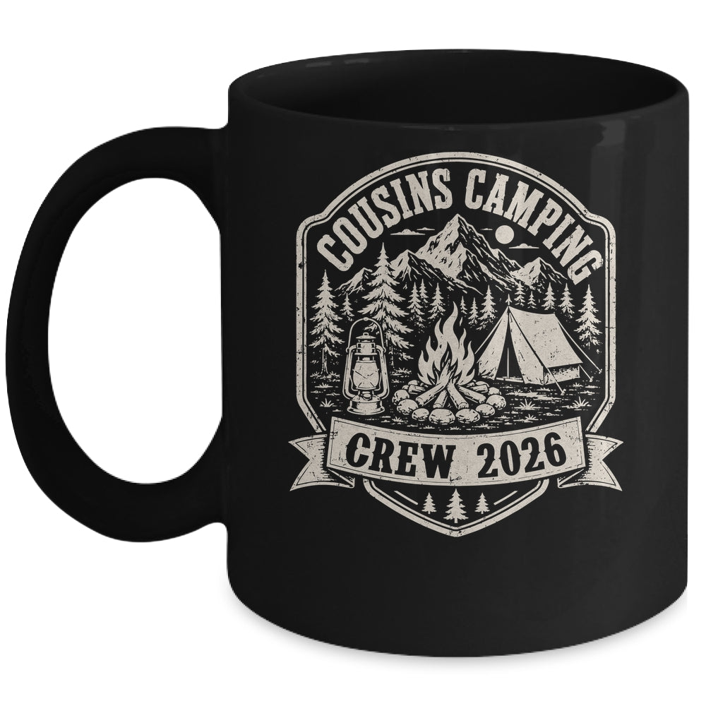 Cousins Camping Crew 2026 Summer Camp Men Women Boys Girls Mug | siriusteestore