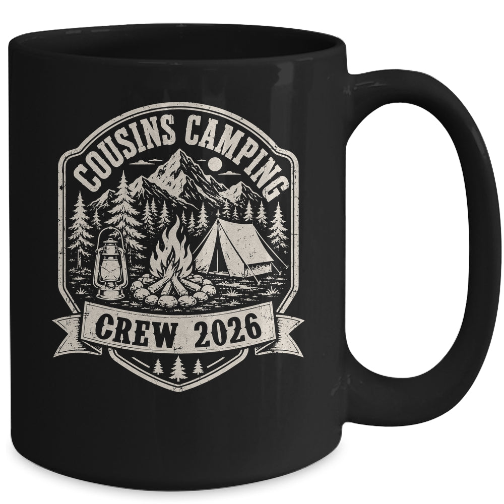 Cousins Camping Crew 2026 Summer Camp Men Women Boys Girls Mug | siriusteestore