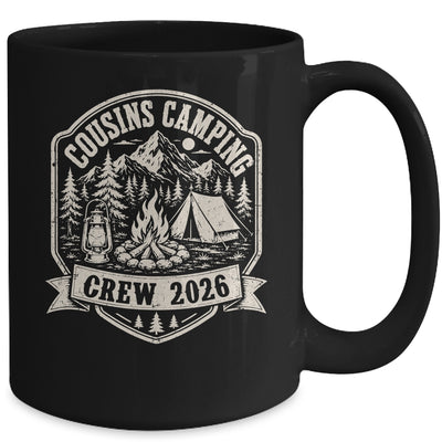 Cousins Camping Crew 2026 Summer Camp Men Women Boys Girls Mug | siriusteestore