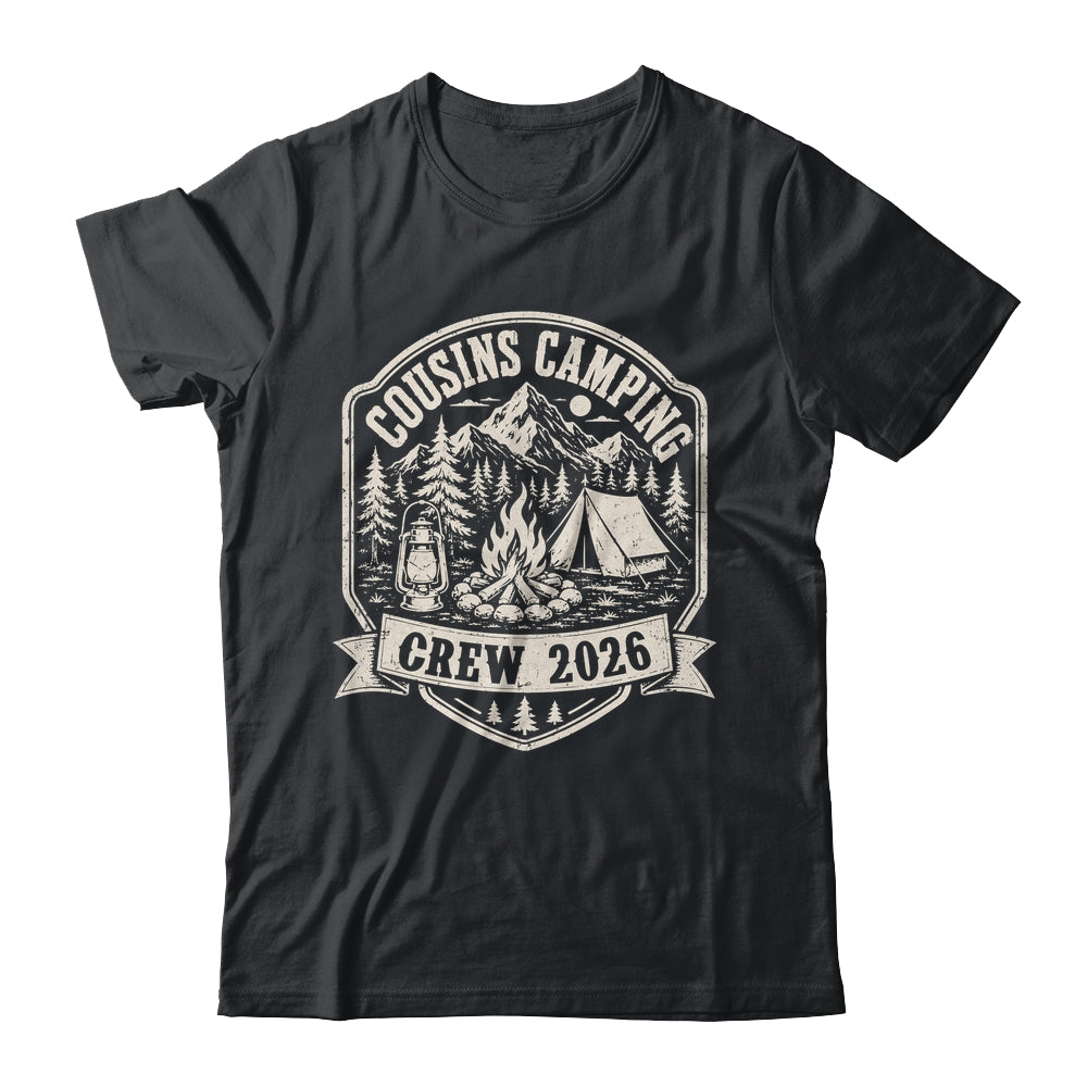 Cousins Camping Crew 2026 Summer Camp Men Women Boys Girls Shirt & Tank Top | siriusteestore