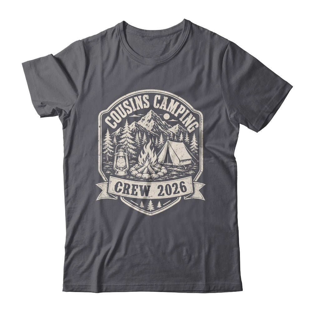Cousins Camping Crew 2026 Summer Camp Men Women Boys Girls Shirt & Tank Top | siriusteestore