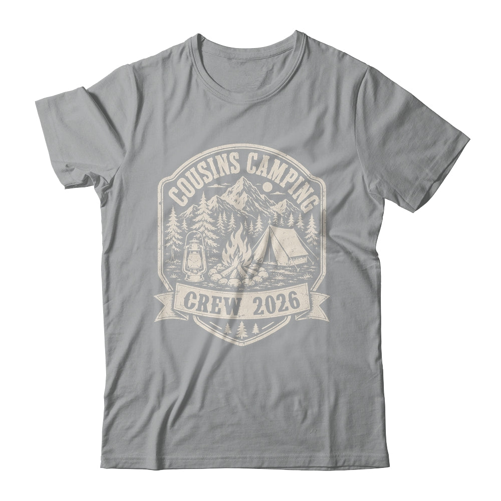 Cousins Camping Crew 2026 Summer Camp Men Women Boys Girls Shirt & Tank Top | siriusteestore