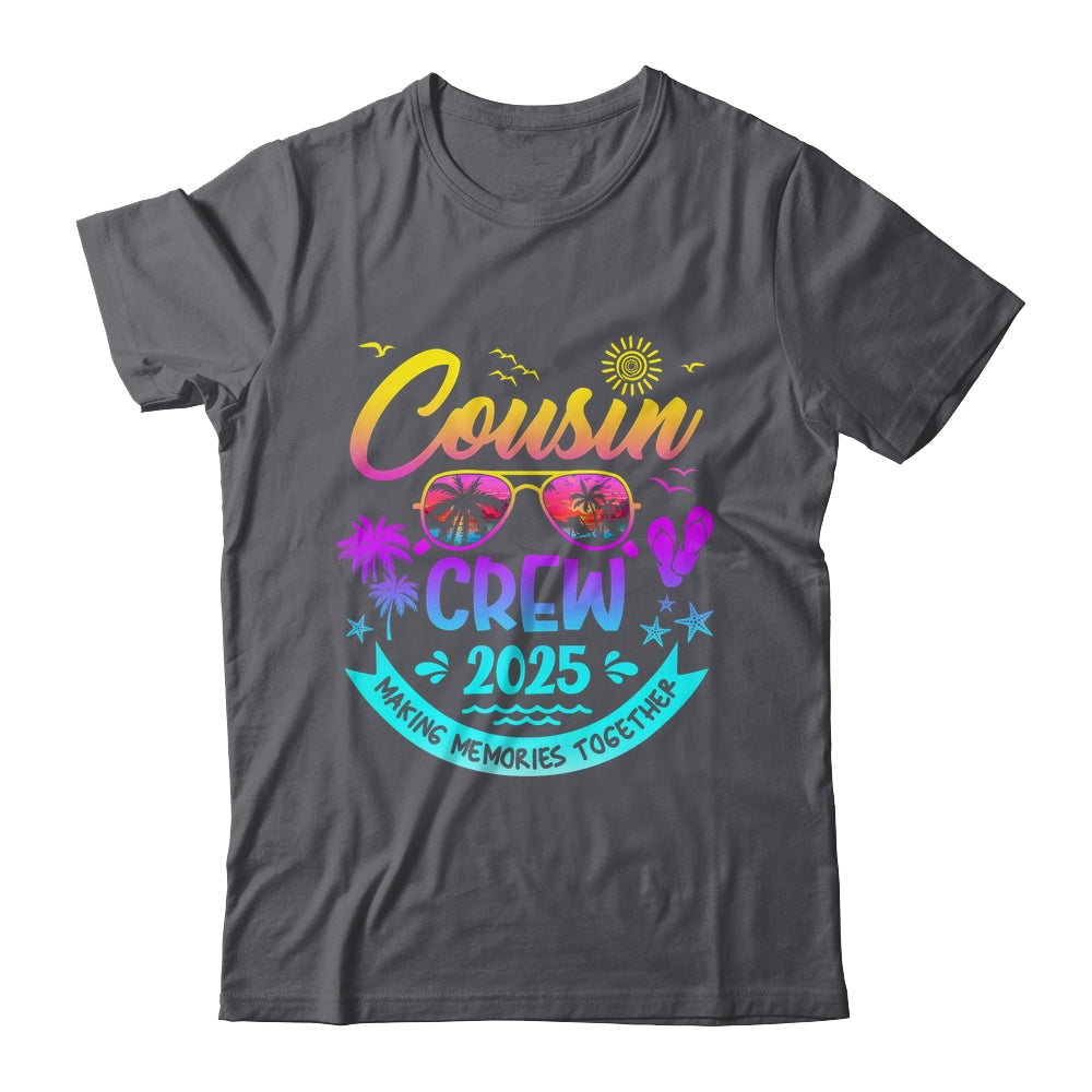 Cousins Crew 2025 Summer Vacation Cousin Matching Family Shirt & Tank Top | siriusteestore