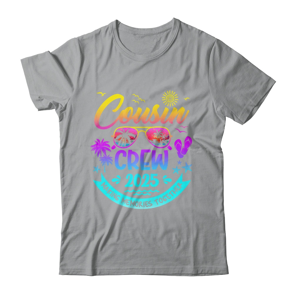 Cousins Crew 2025 Summer Vacation Cousin Matching Family Shirt & Tank Top | siriusteestore