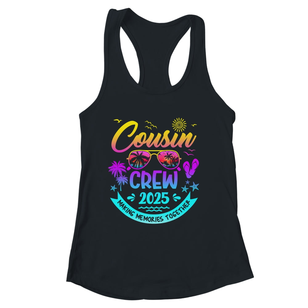 Cousins Crew 2025 Summer Vacation Cousin Matching Family Shirt & Tank Top | siriusteestore
