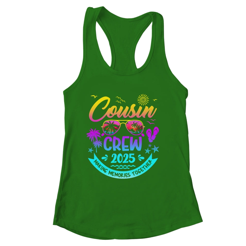 Cousins Crew 2025 Summer Vacation Cousin Matching Family Shirt & Tank Top | siriusteestore
