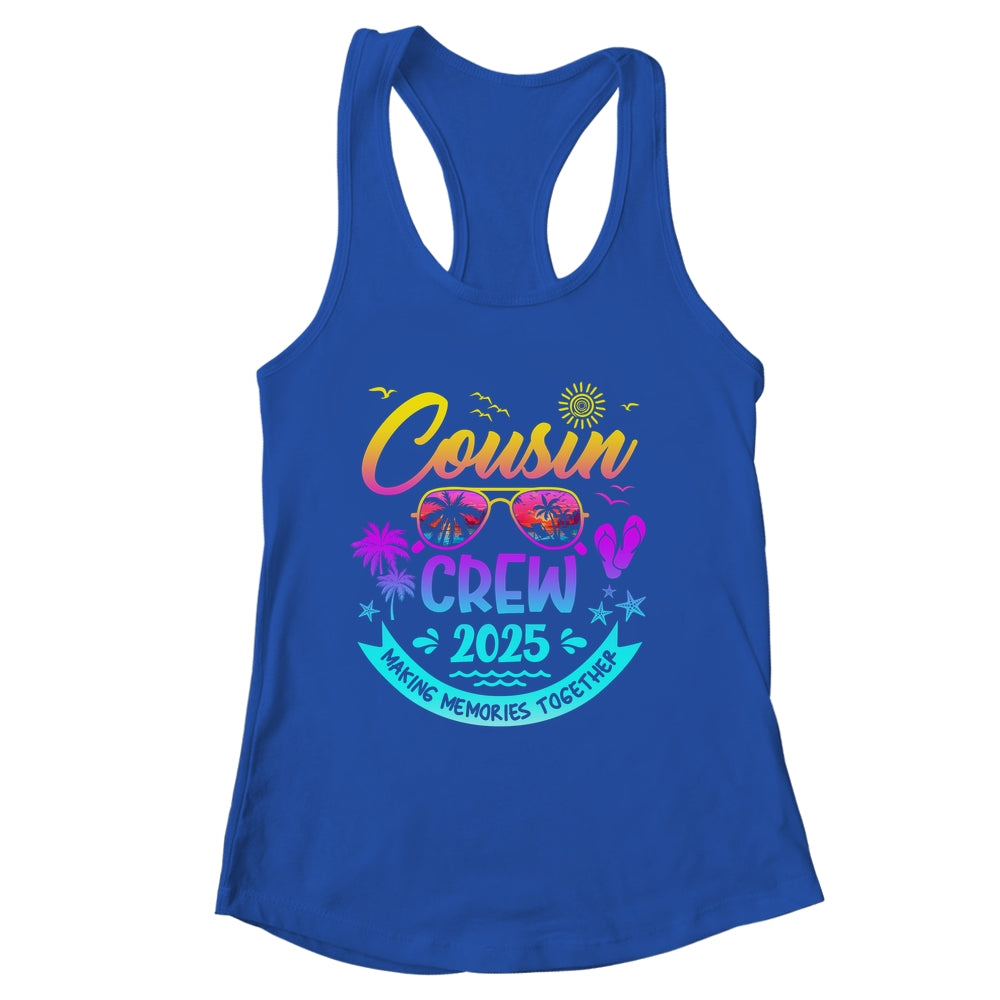Cousins Crew 2025 Summer Vacation Cousin Matching Family Shirt & Tank Top | siriusteestore