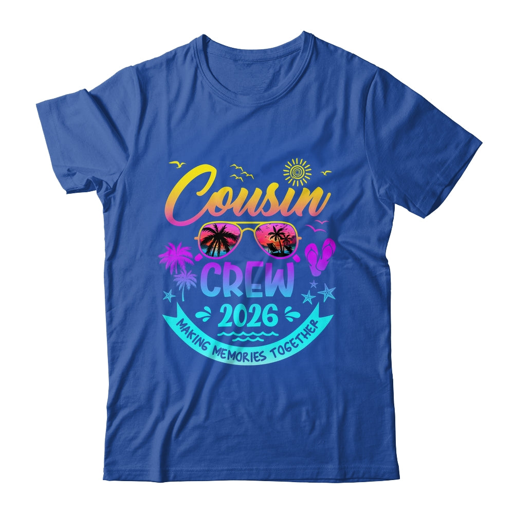 Cousins Crew 2026 Summer Vacation Cousin Matching Family Shirt & Tank Top | siriusteestore