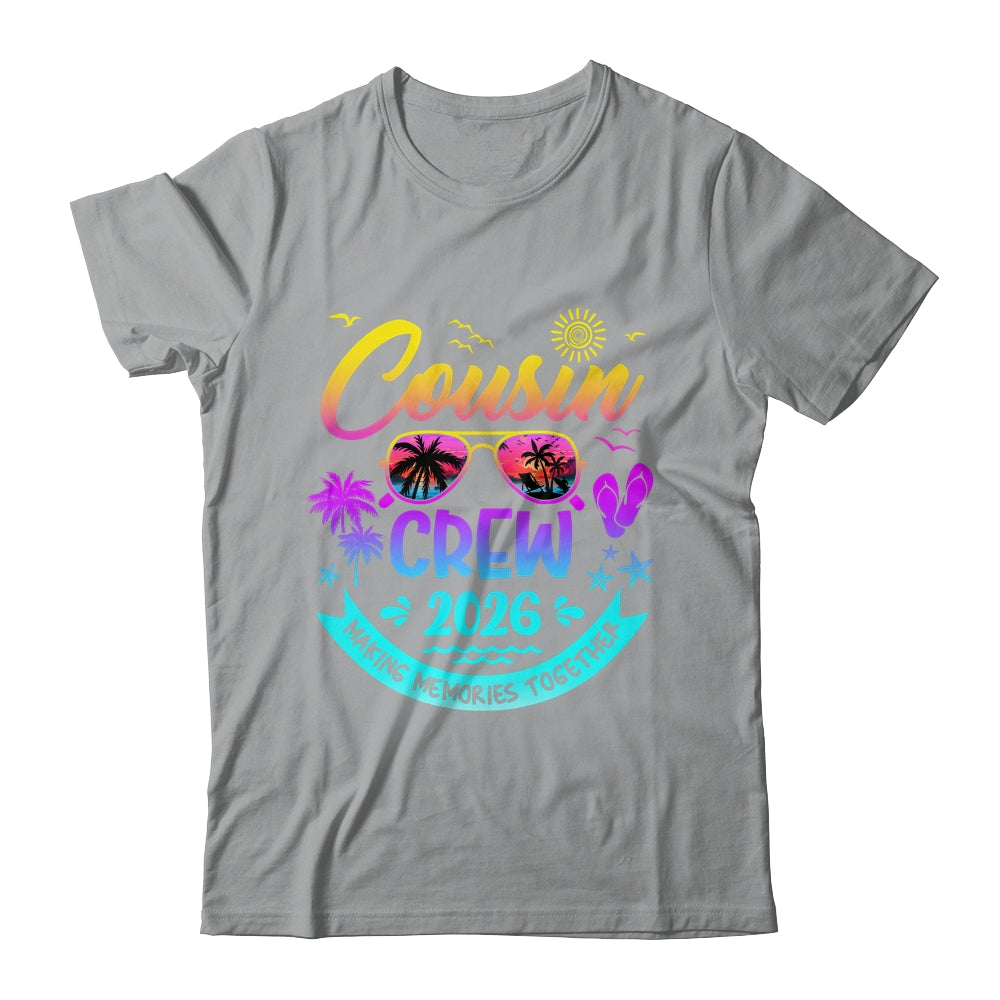 Cousins Crew 2026 Summer Vacation Cousin Matching Family Shirt & Tank Top | siriusteestore