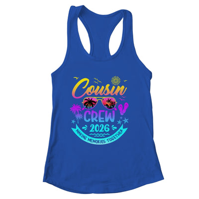 Cousins Crew 2026 Summer Vacation Cousin Matching Family Shirt & Tank Top | siriusteestore