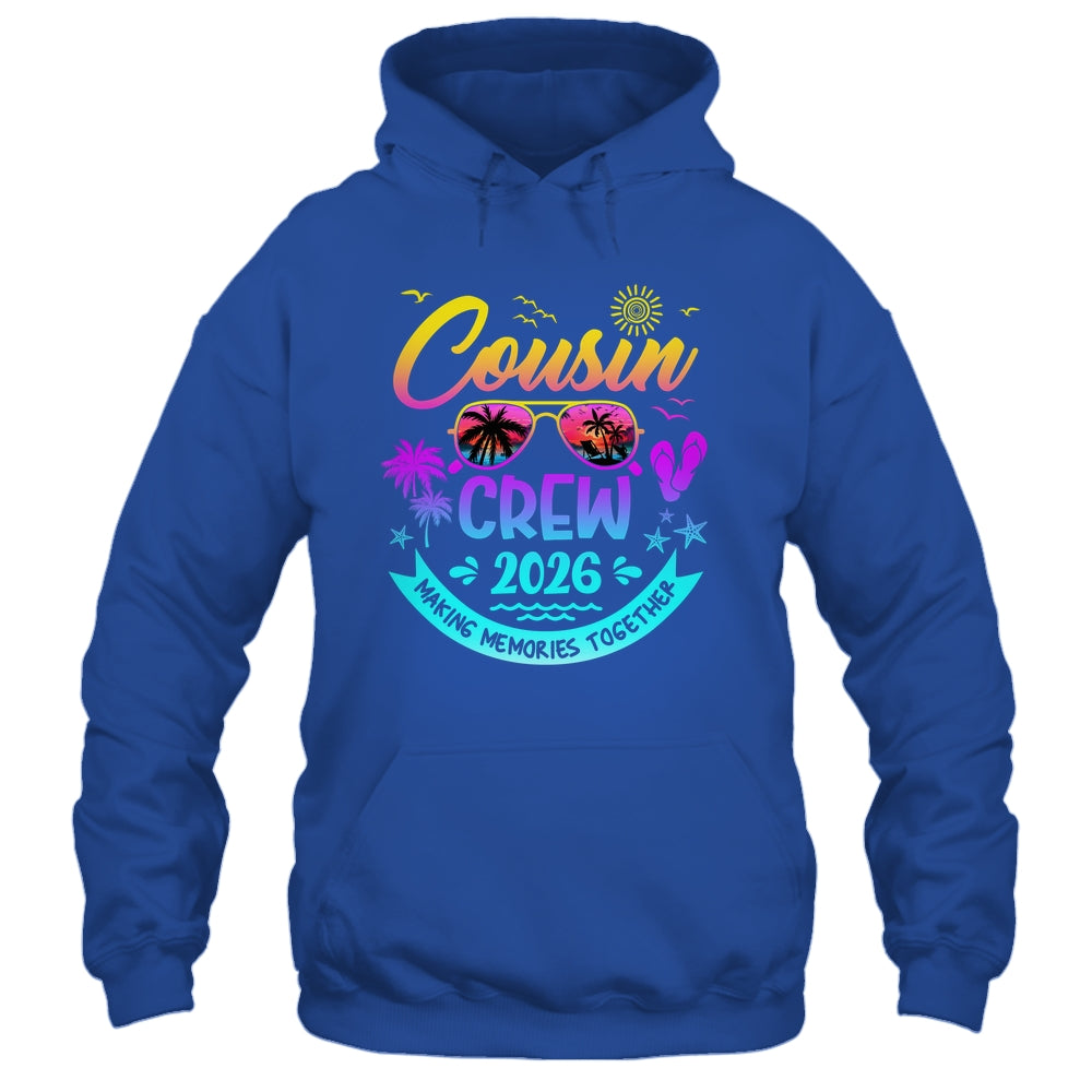 Cousins Crew 2026 Summer Vacation Cousin Matching Family Shirt & Tank Top | siriusteestore