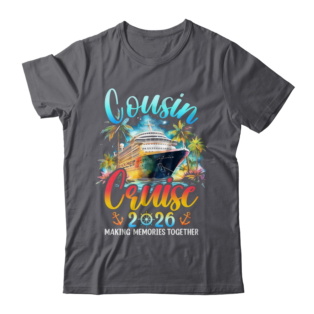 Cousins Cruise 2026 Cruising Cousin Vacation Trip Matching Shirt & Tank Top | siriusteestore