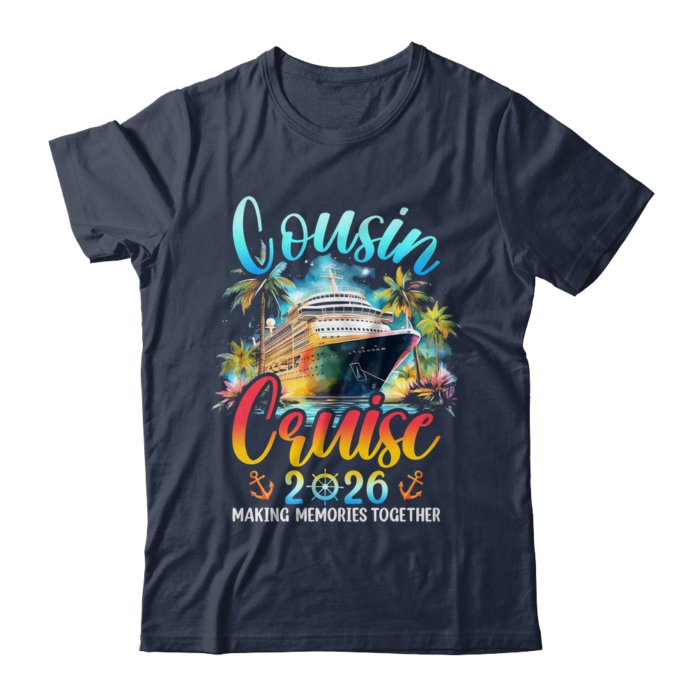 Cousins Cruise 2026 Cruising Cousin Vacation Trip Matching Shirt & Tank Top | siriusteestore
