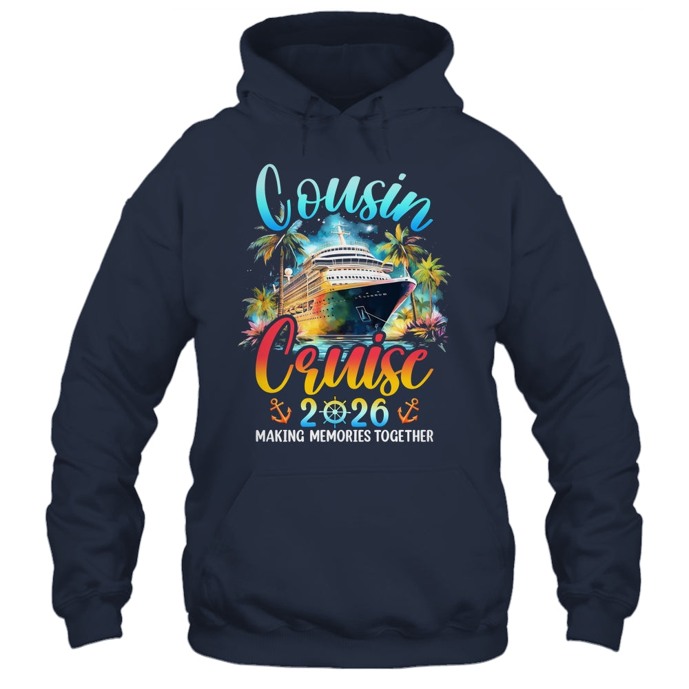 Cousins Cruise 2026 Cruising Cousin Vacation Trip Matching Shirt & Tank Top | siriusteestore
