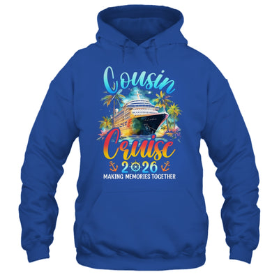 Cousins Cruise 2026 Cruising Cousin Vacation Trip Matching Shirt & Tank Top | siriusteestore