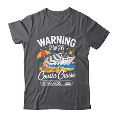 Cousins Cruise Trip In Progress 2026 Cousins Cruising Shirt & Tank Top | siriusteestore