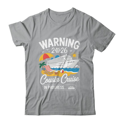 Cousins Cruise Trip In Progress 2026 Cousins Cruising Shirt & Tank Top | siriusteestore