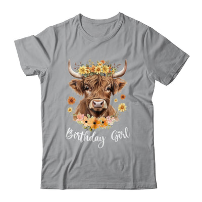 Cow Birthday Girl Design Cute Cow Lover Bday Family Matching Shirt & Tank Top | siriusteestore