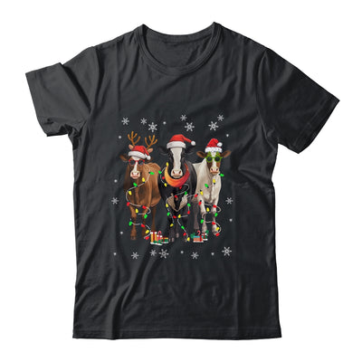 Cow Merry Christmas Funny Cow Lover For Xmas Women Men Shirt & Sweatshirt | siriusteestore