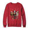 Cow Merry Christmas Funny Cow Lover For Xmas Women Men Shirt & Sweatshirt | siriusteestore