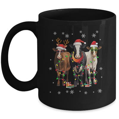 Cow Merry Christmas Funny Cow Lover For Xmas Women Men Mug | siriusteestore