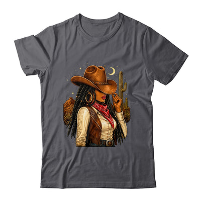 Cowgirl Afro Western Country Rodeo Melanin African American Shirt & Tank Top | siriusteestore